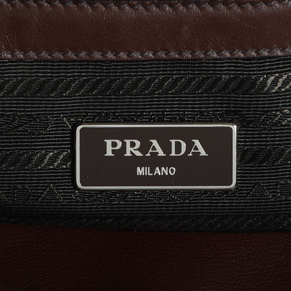 Prada Soft Calf Hobo Bruciato 6 of 11