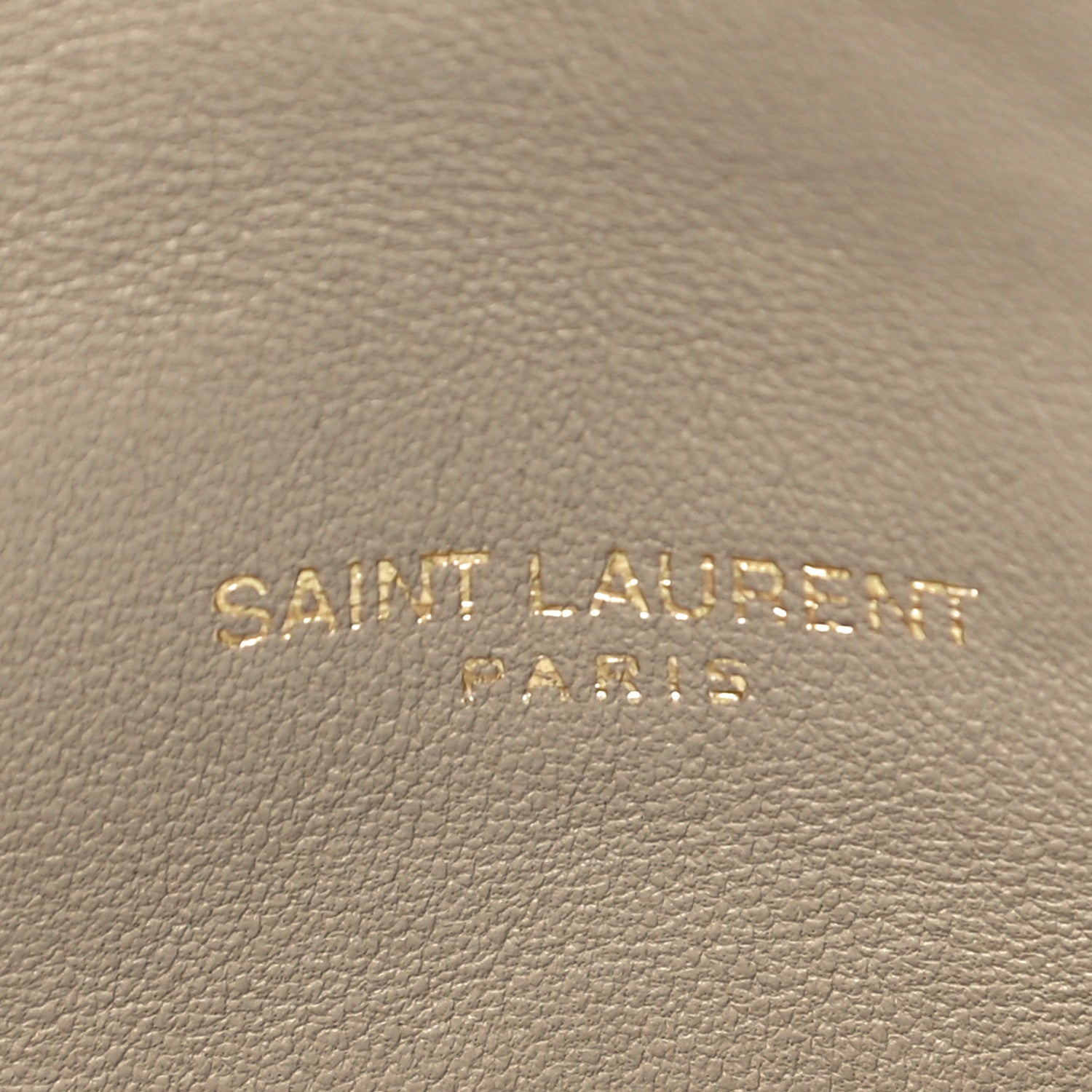 Saint Laurent Lambskin Quilted Toy Loulou Puffer Monogram Chain Satchel Dark Beige 7 of 11
