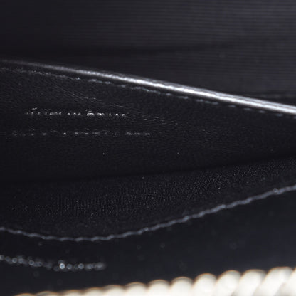 Saint Laurent Grain De Poudre Small Monogram Kate Satchel Black 8 of 8
