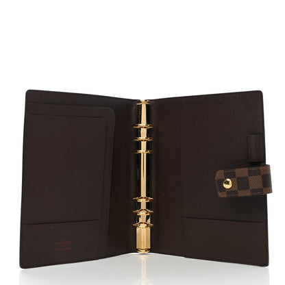 Louis Vuitton Damier Ebene Large Ring Agenda Cover 5 of 6