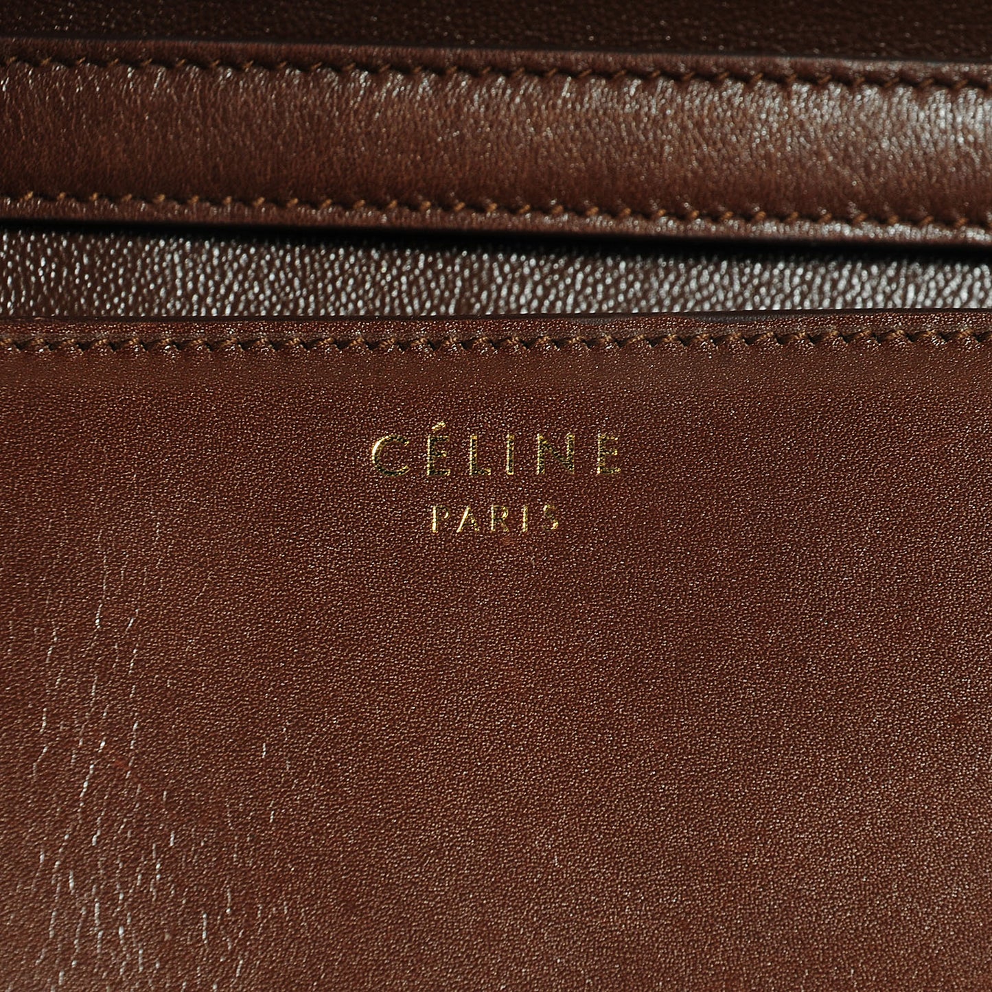 Ostrich Leg Medium Classic Box Flap Bag Havana
