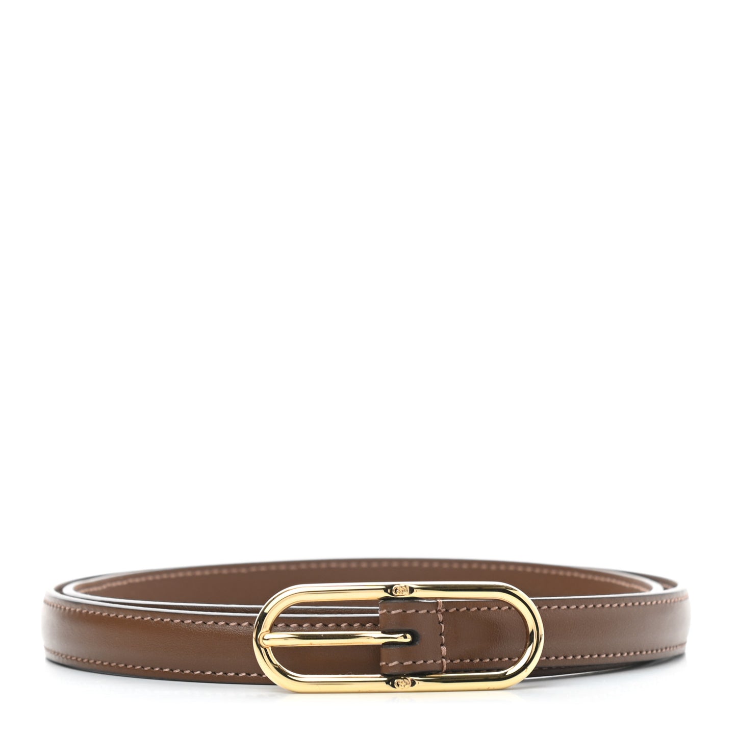 Plutone Calfskin Jackie 1961 15mm Belt 80 32 Brown Sugar