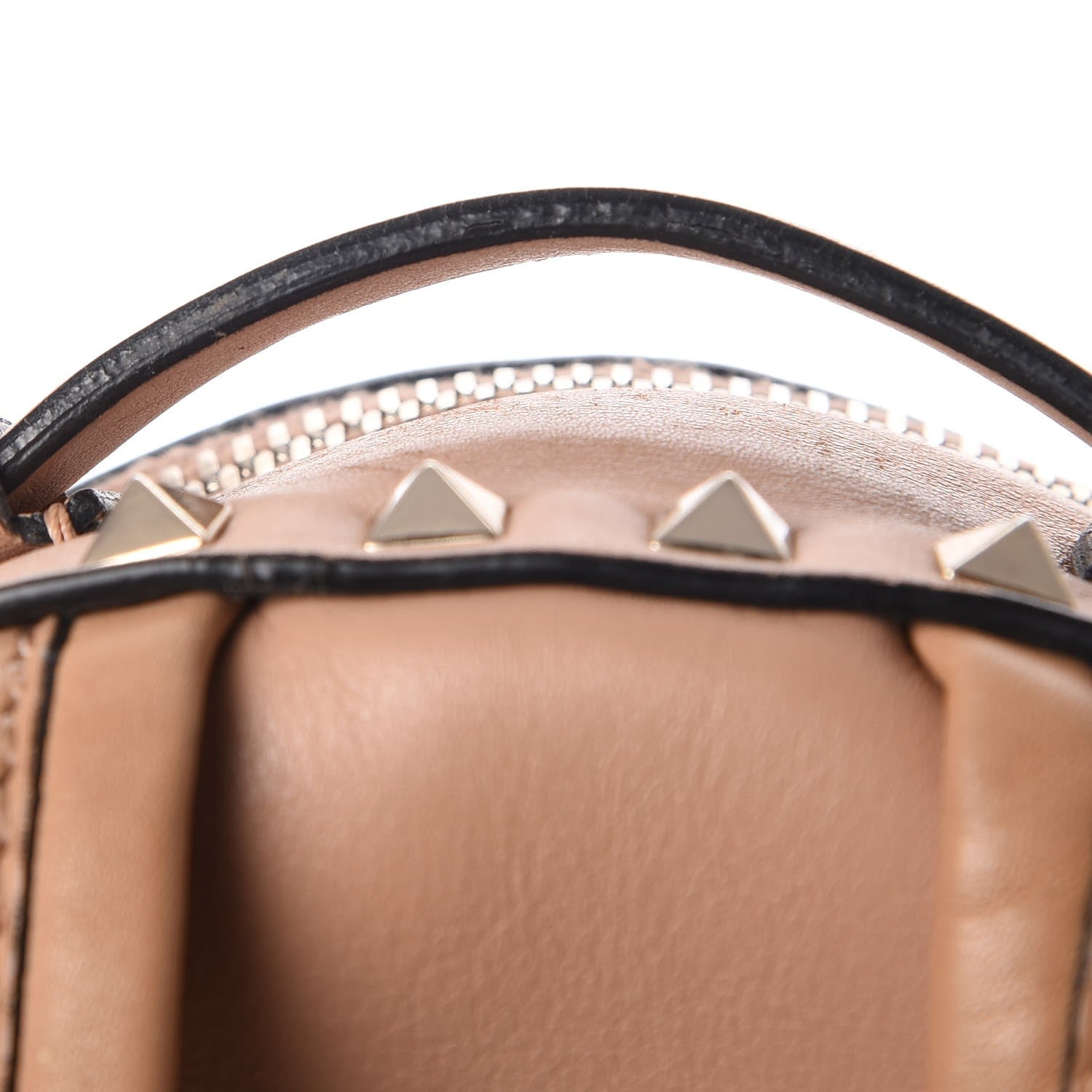 Valentino Garavani Calfskin Mini Rockstud Backpack Alpaca 11 of 23
