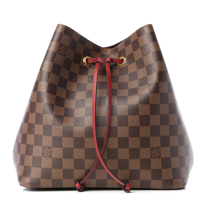 Louis Vuitton Damier Ebene Neonoe MM Cherry Berry 1 of 7