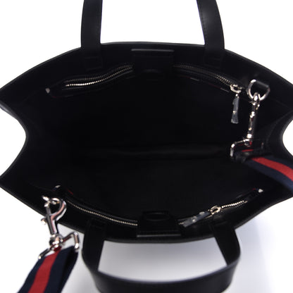 Gucci GG Supreme Monogram Night Courrier Vertical Tote Black Multicolor 5 of 13