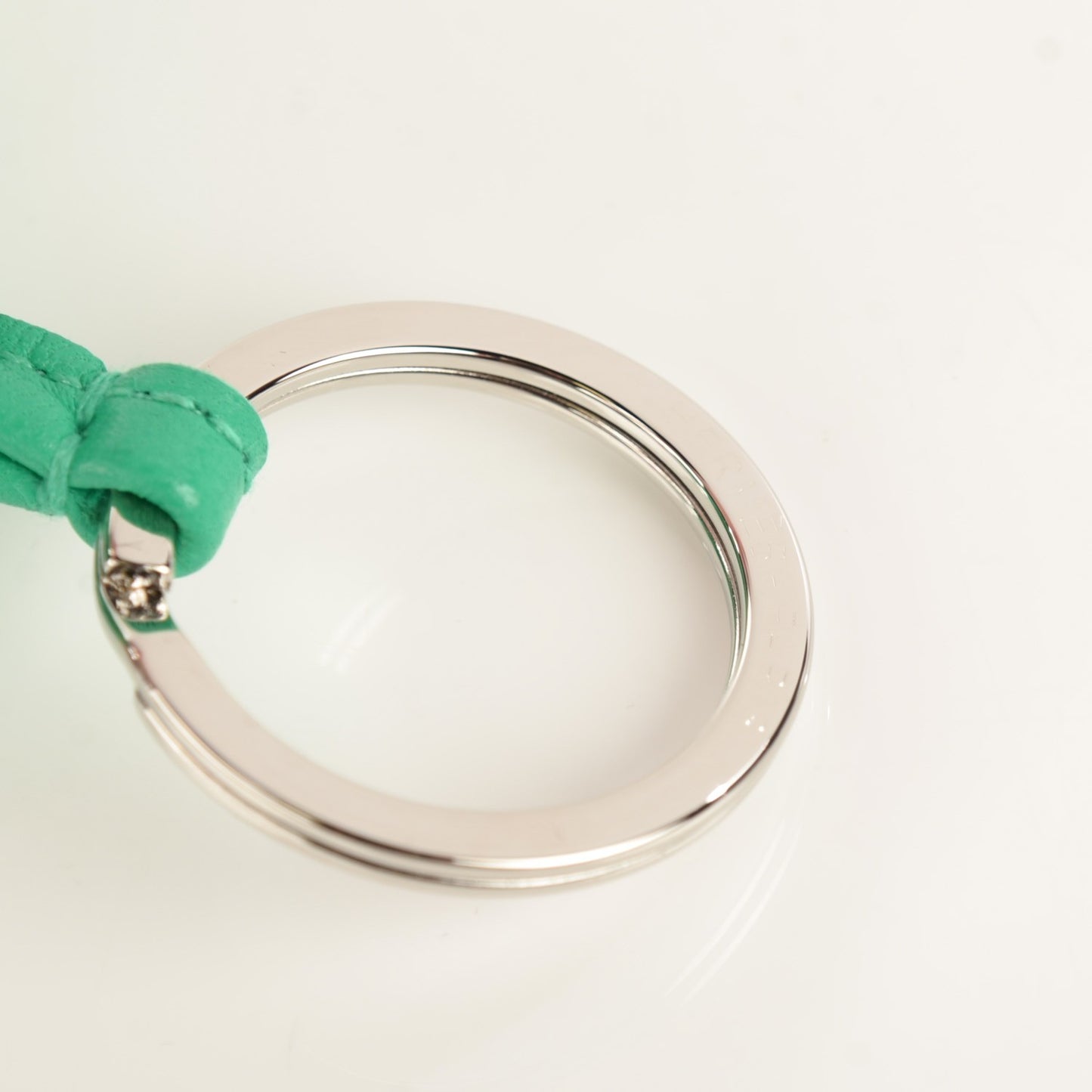 Lambskin Carmen Tassel Key Holder Menthe