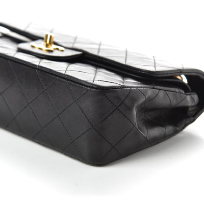 Chanel Lambskin Quilted Small Double Flap Black 7 of 12
