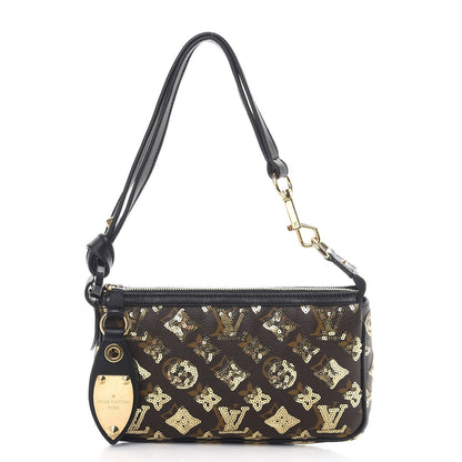 Louis Vuitton Monogram Sequins Eclipse Pochette Gold 1 of 7