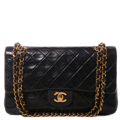 Chanel Lambskin Medium Double Flap Black 1 of 8