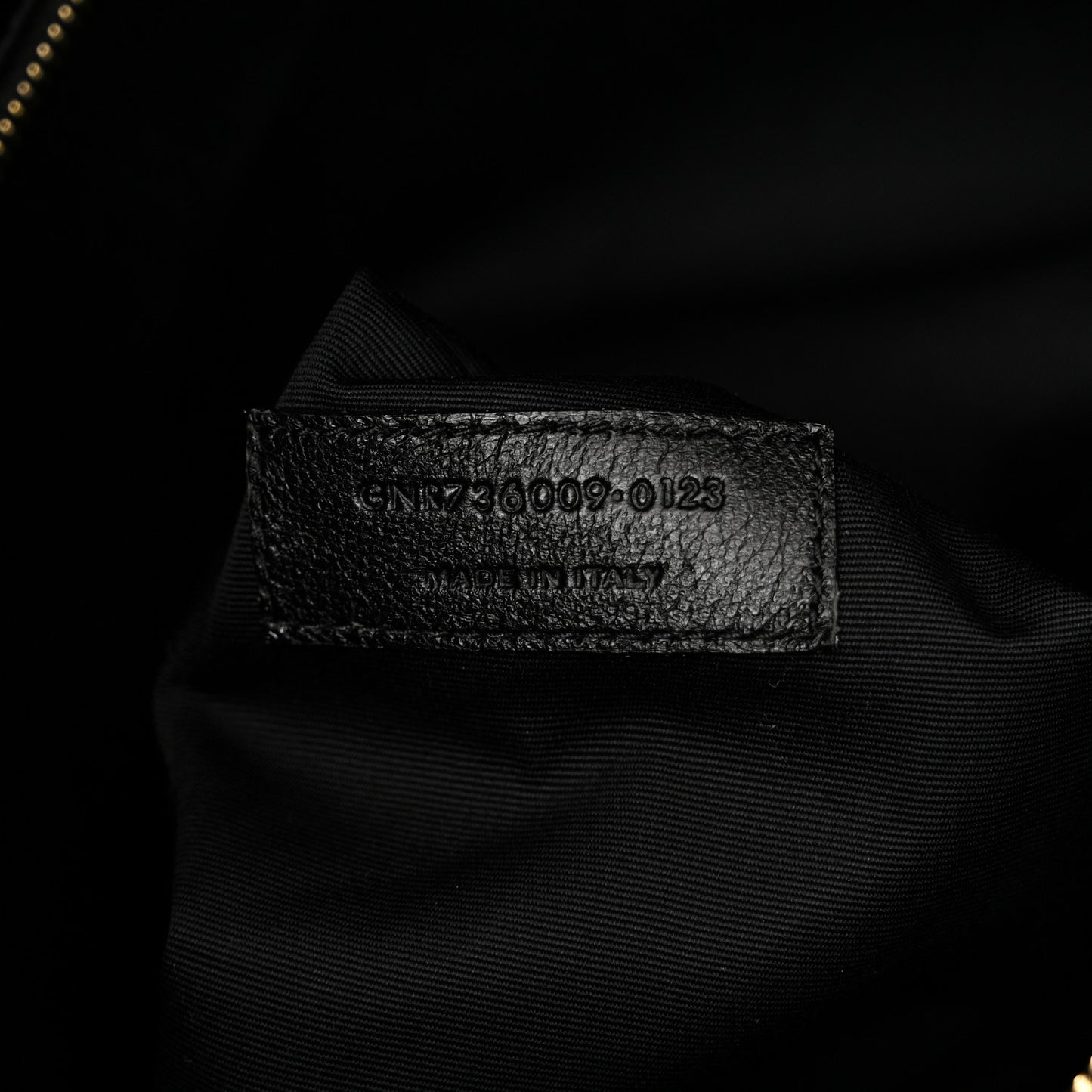 Calfskin Quilted ES Giant Travel Bag Black