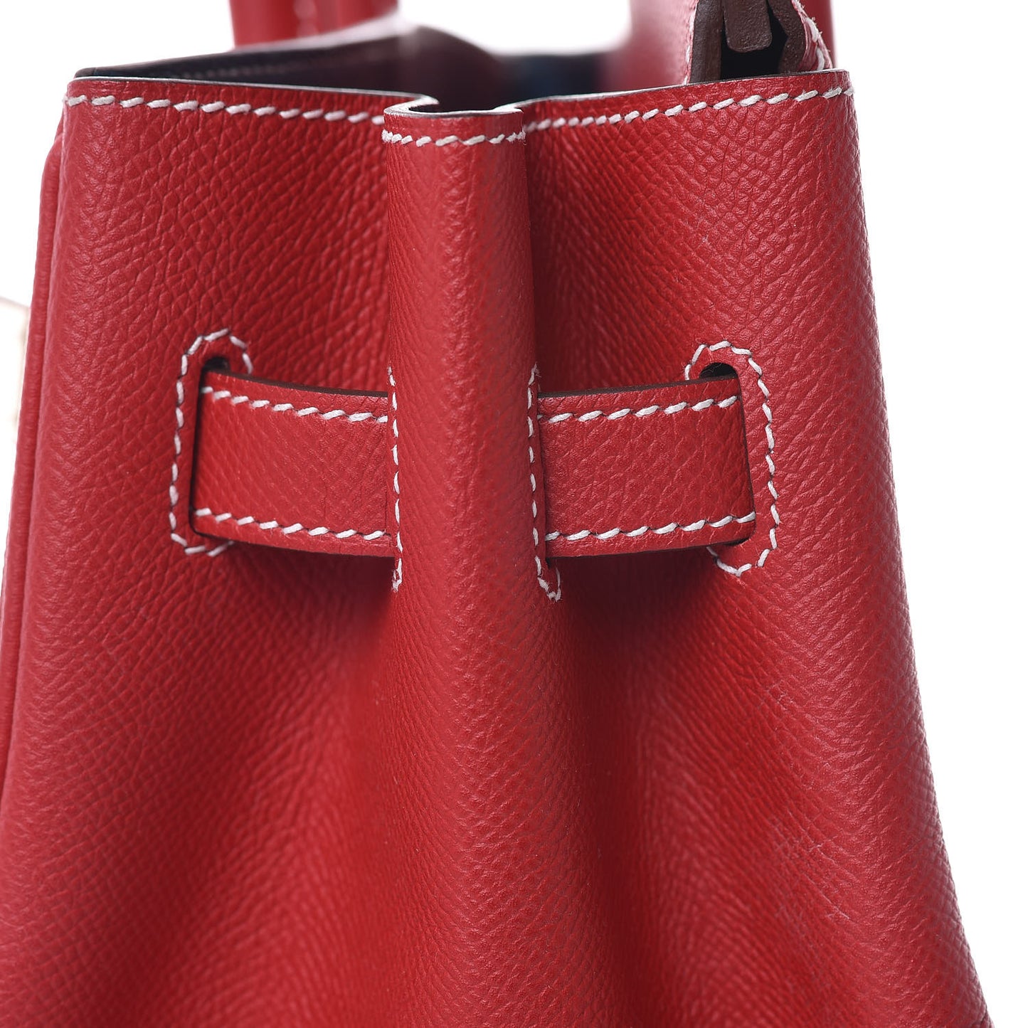 Epsom Candy Birkin 35 Rouge Casaque Bleu Thalassa