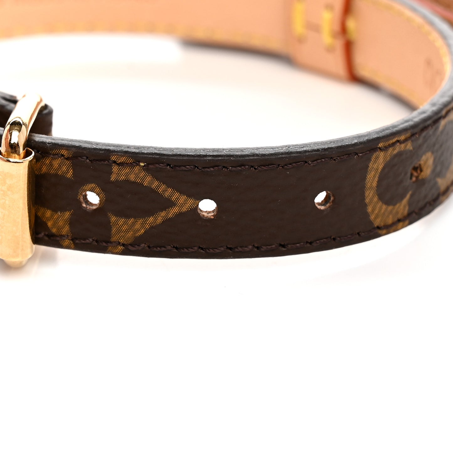 Monogram Baxter Dog Collar XS