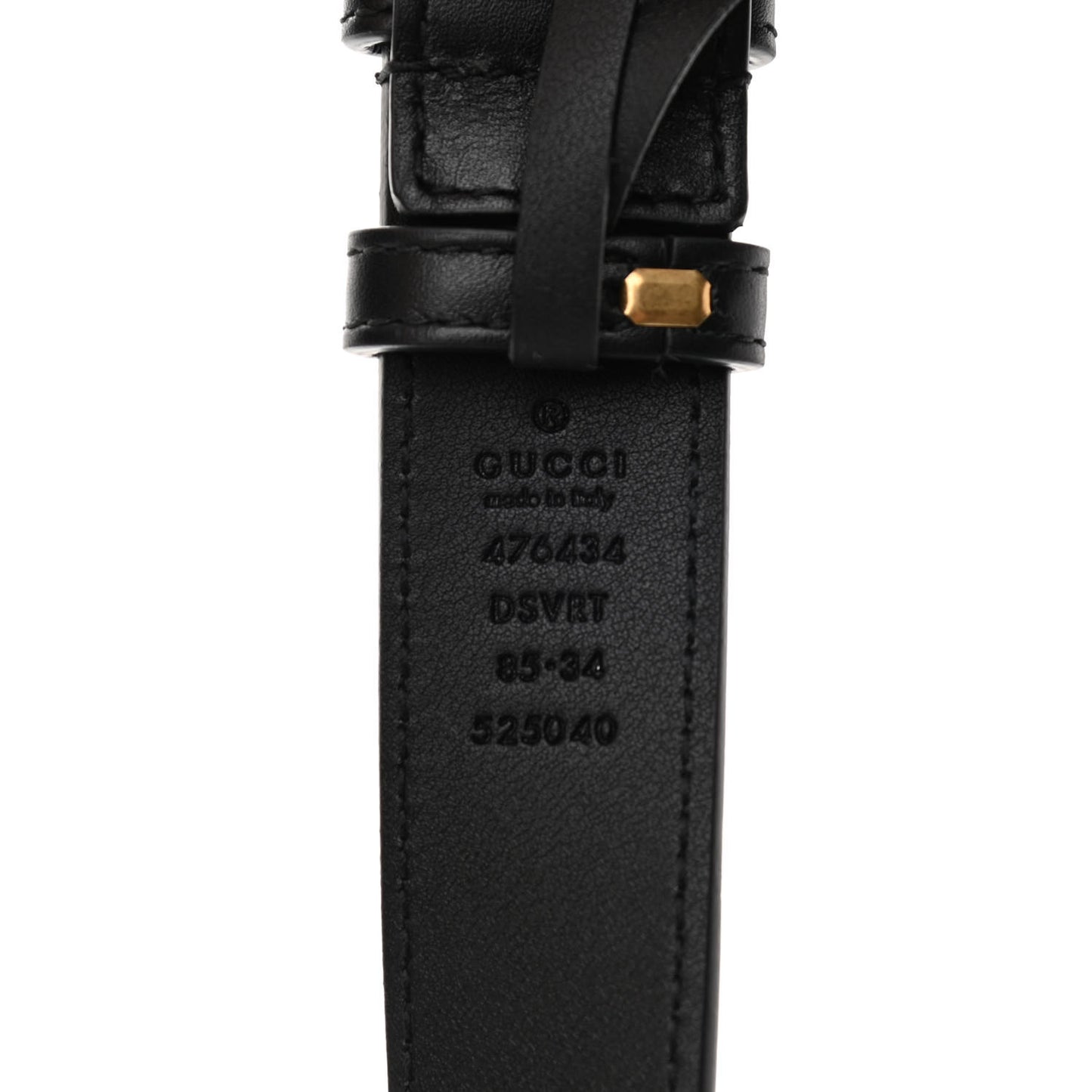 Calfskin Matelasse GG Marmont Belt Bag 85 34 Black