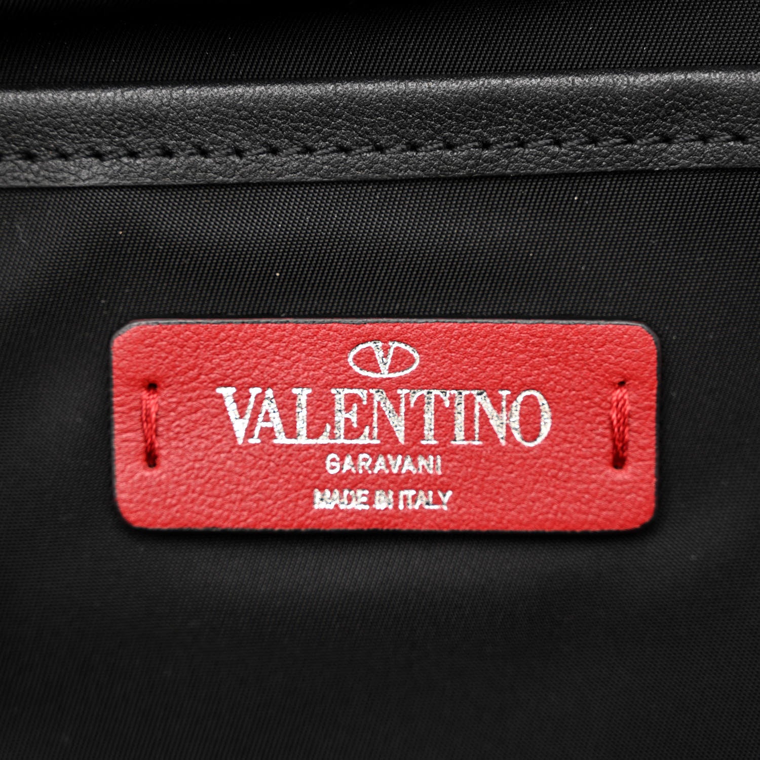 Valentino Garavani Nylon Ribbon VLTN Belt Bag Black 6 of 9