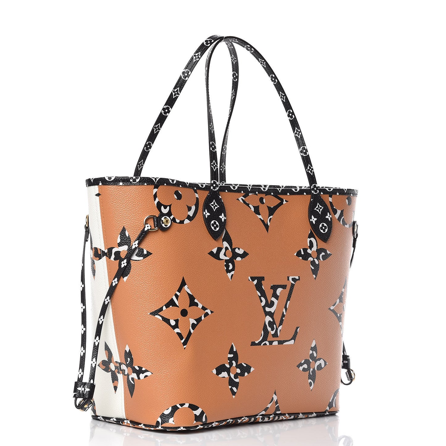 Monogram Giant Jungle Neverfull MM Ivory