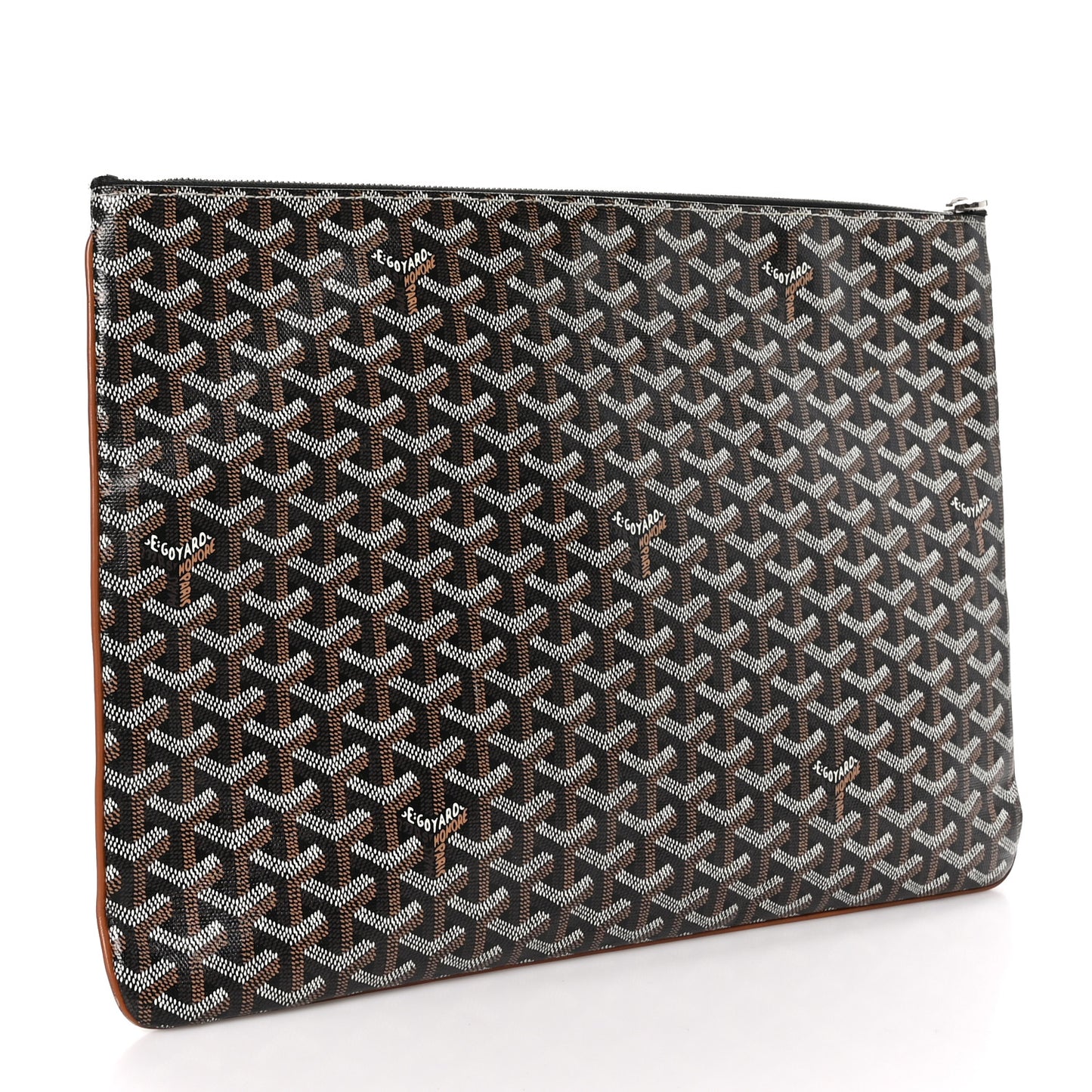 Goyardine Senat Pochette GM Black Gold