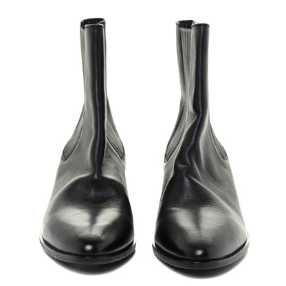 Saint Laurent Calfskin Brit Souple Ankle Boots 39 Black 2 of 10