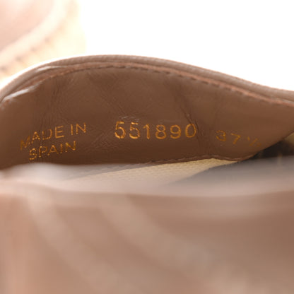 Gucci Nappa Matelasse GG Marmont Espadrilles 37.5 Porcelain Rose 8 of 10