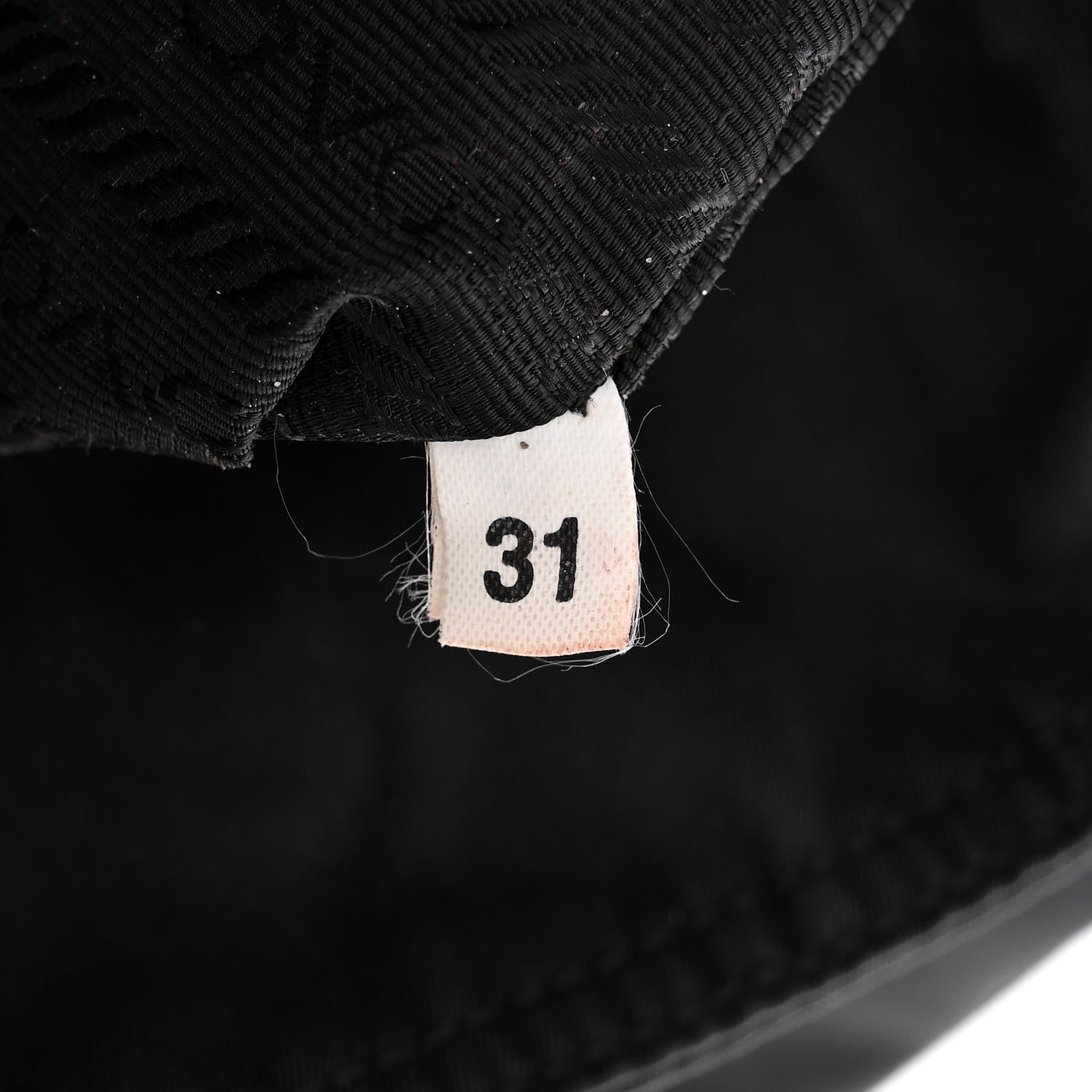 Prada Tessuto Nylon Caflskin Shopping Tote Black 7 of 12