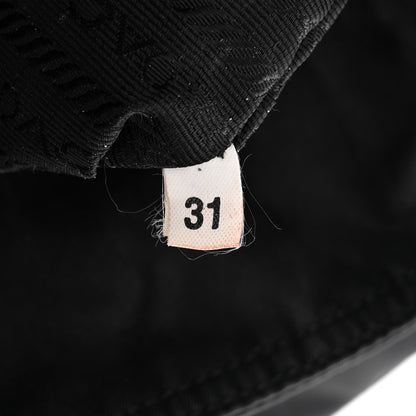 Prada Tessuto Nylon Caflskin Shopping Tote Black 7 of 12