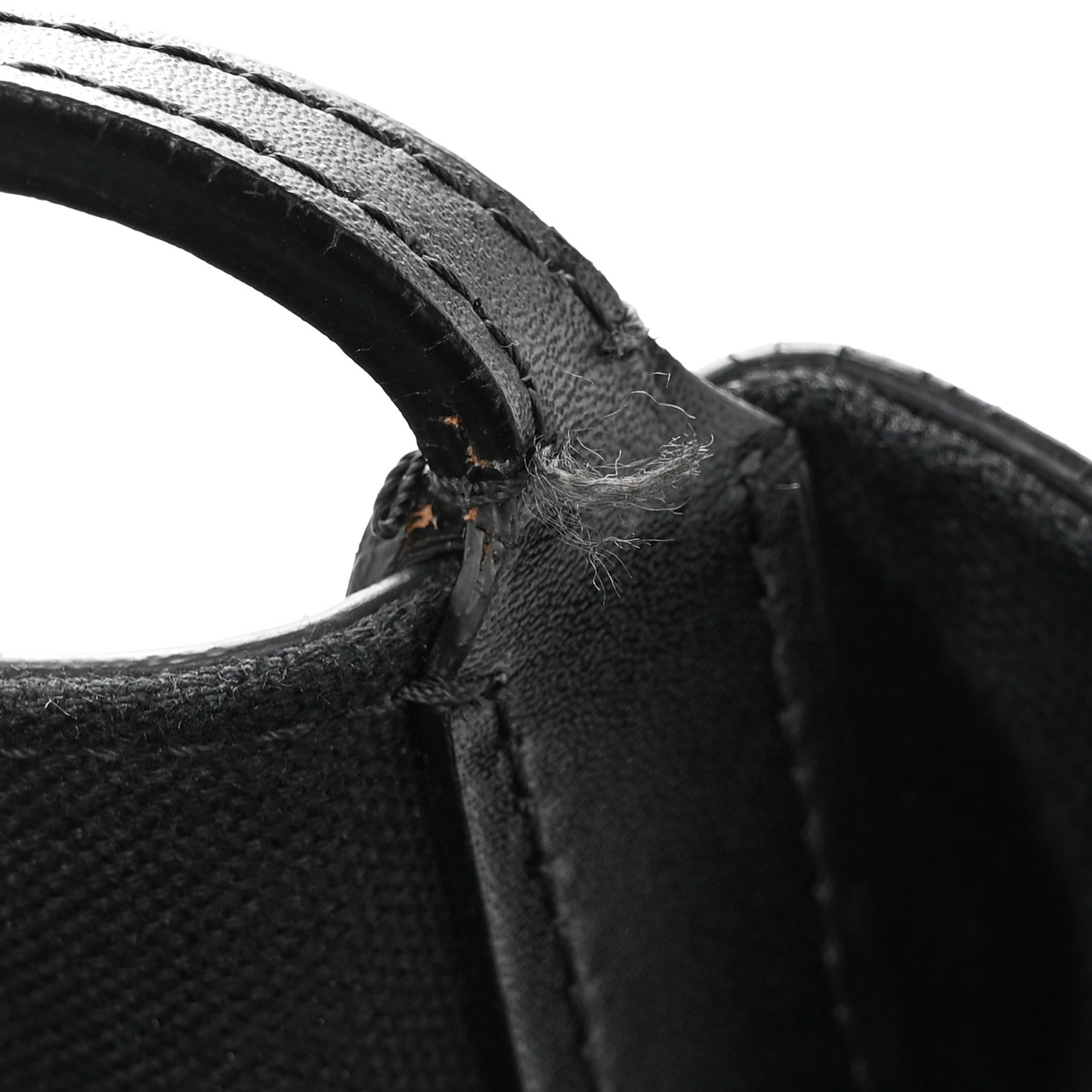 Calfskin Lazer Cut Large Antigona Tote Black White