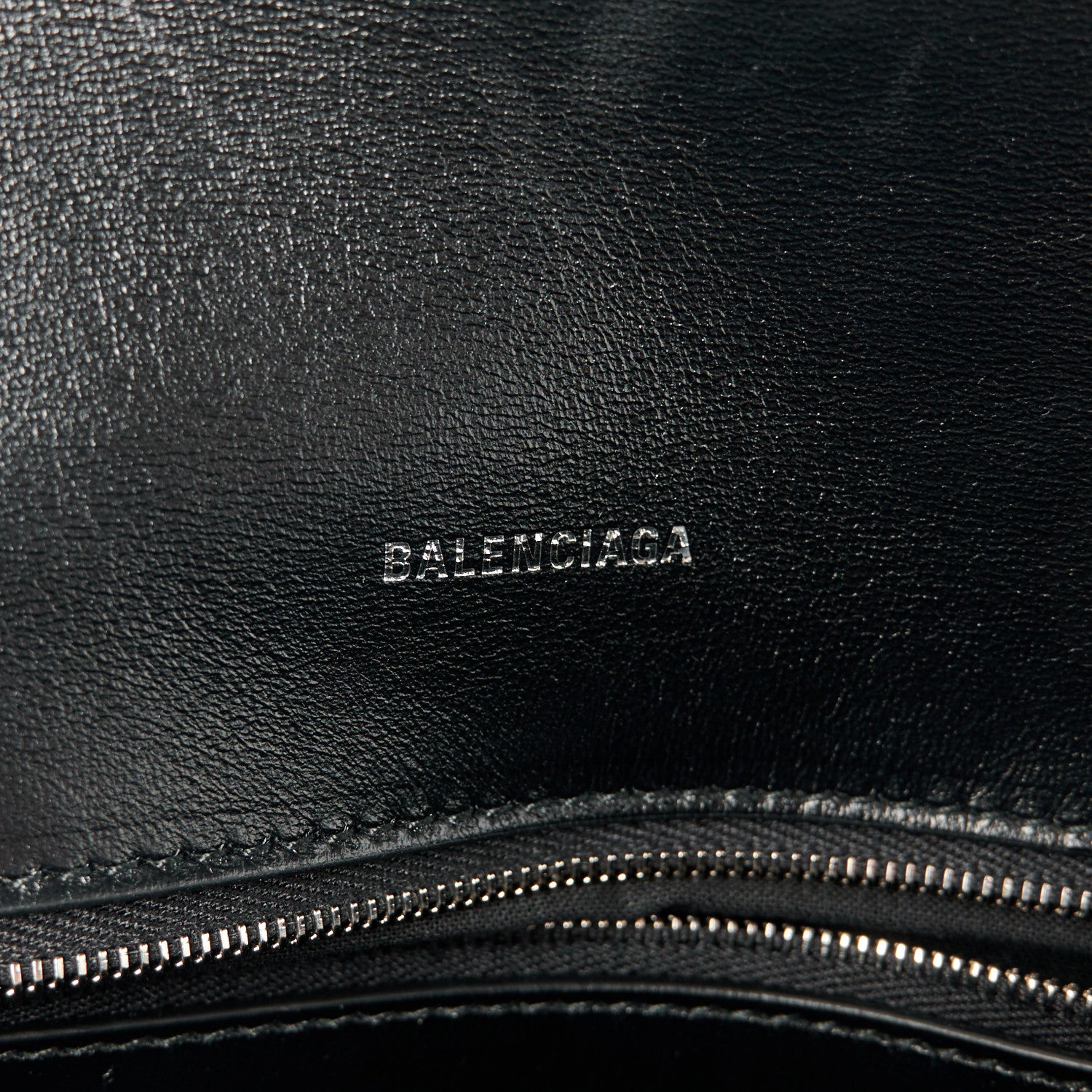 Balenciaga Metallic Calfskin Downtown Chain Shoulder Bag XS Silver 6 of 11