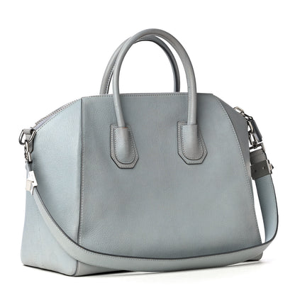 Givenchy Sugar Goatskin Medium Antigona Dusty Blue 2 of 5