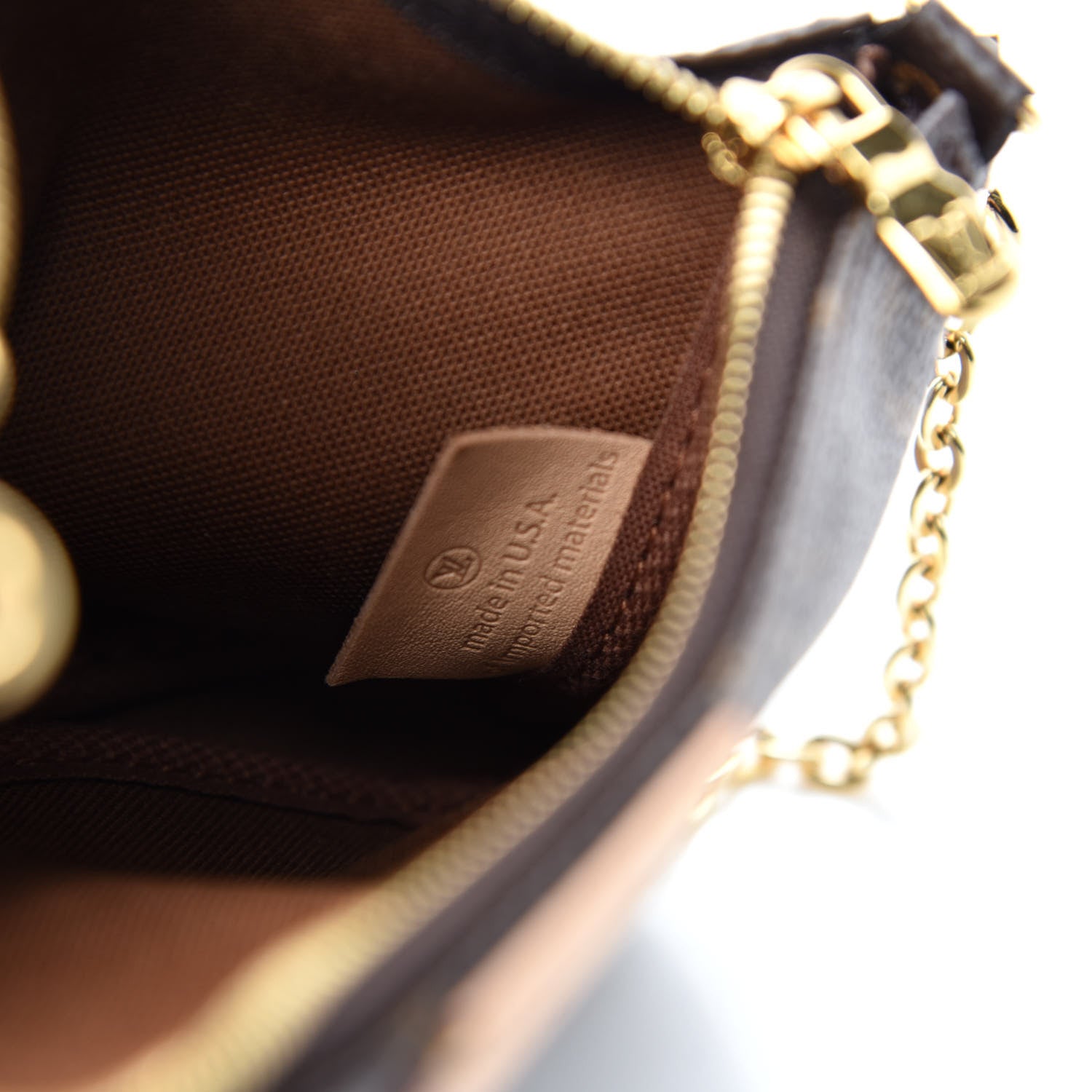 Louis Vuitton Monogram Multi Pochette Accessories Mini Pochette 9 of 11