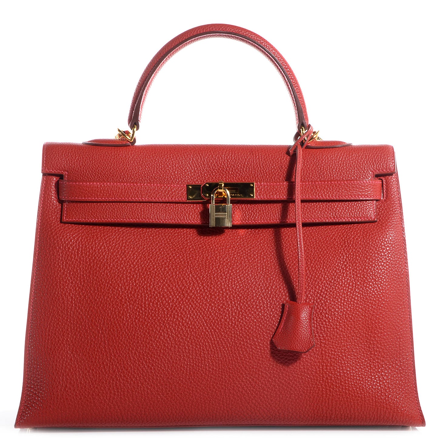 Togo Kelly Sellier 35 Rouge Garance
