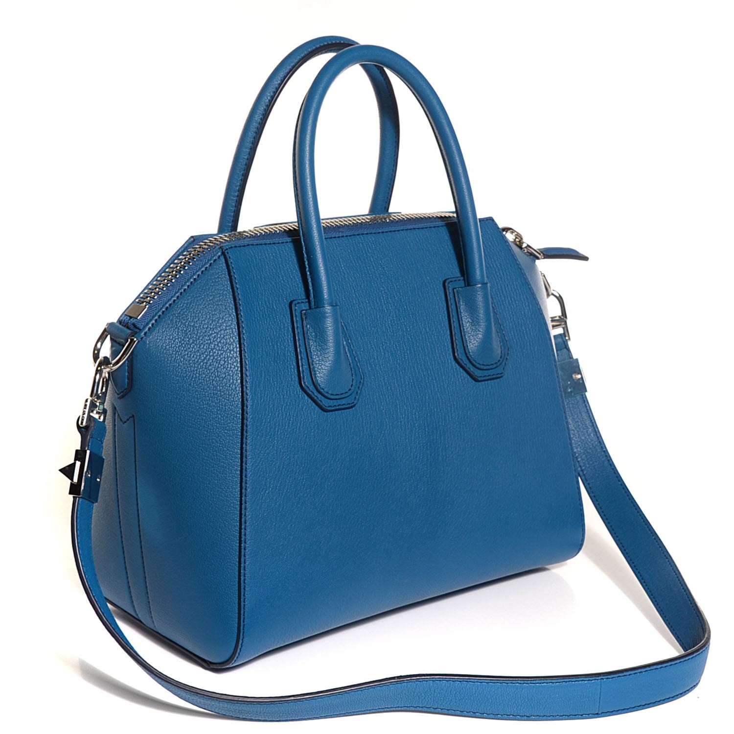 Givenchy Sugar Goatskin Small Antigona Dark Blue 3 of 11