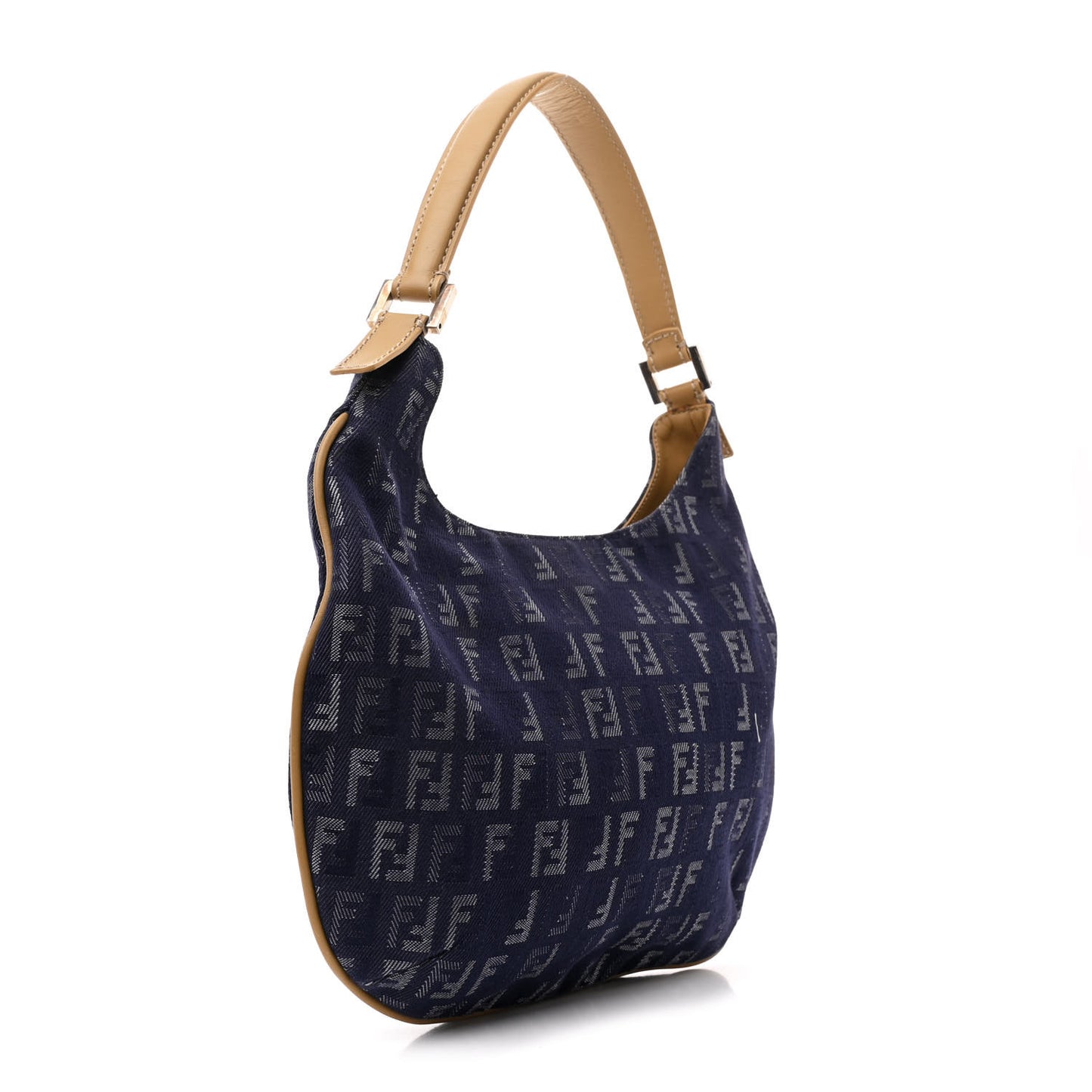 Denim Zucchino Vitello Hobo Blue