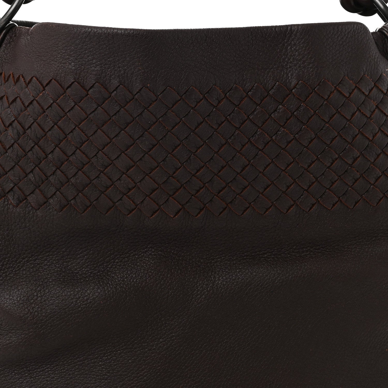 Bottega Veneta Cervo Intrecciato Shoulder Bag Ebano 8 of 13
