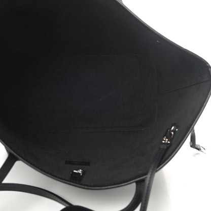 Louis Vuitton Epi Neverfull MM Black 6 of 13