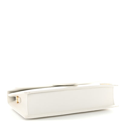 Jacquemus Smooth Calfskin Long Le Grand Bambino Clutch White 4 of 10