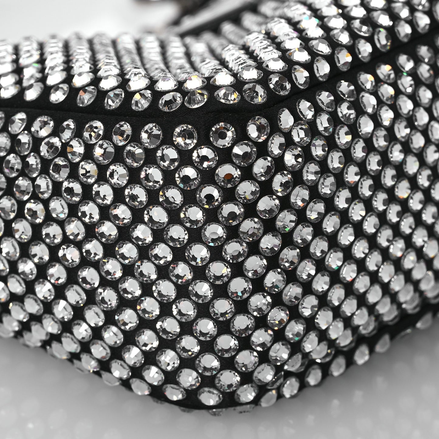Satin Crystal Re-Edition 2005 Shoulder Bag Cristal