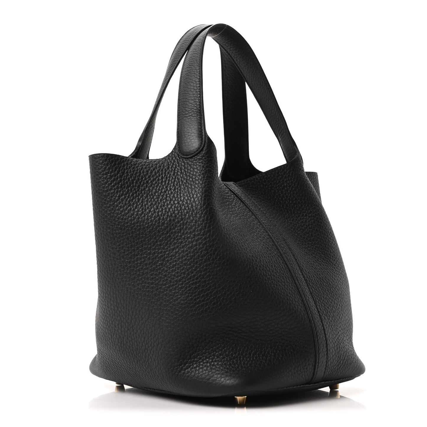 Taurillon Clemence Picotin Lock 22 MM Black