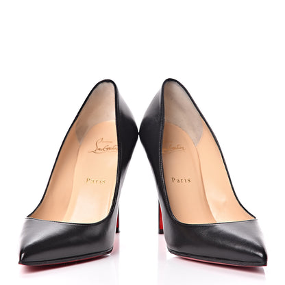 Christian Louboutin Shiny Nappa Pigalle 100 Pumps 39 Black 6 of 15