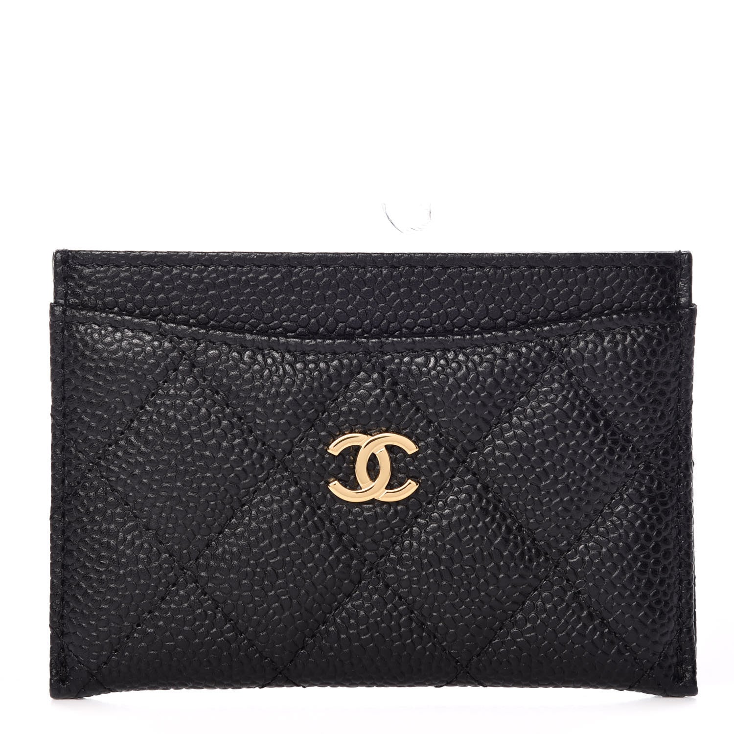 Chanel Caviar Quilted Card Holder Black 1 of 8