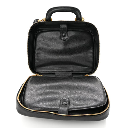Chanel Caviar Timeless CC Vanity Case Black 6 of 13