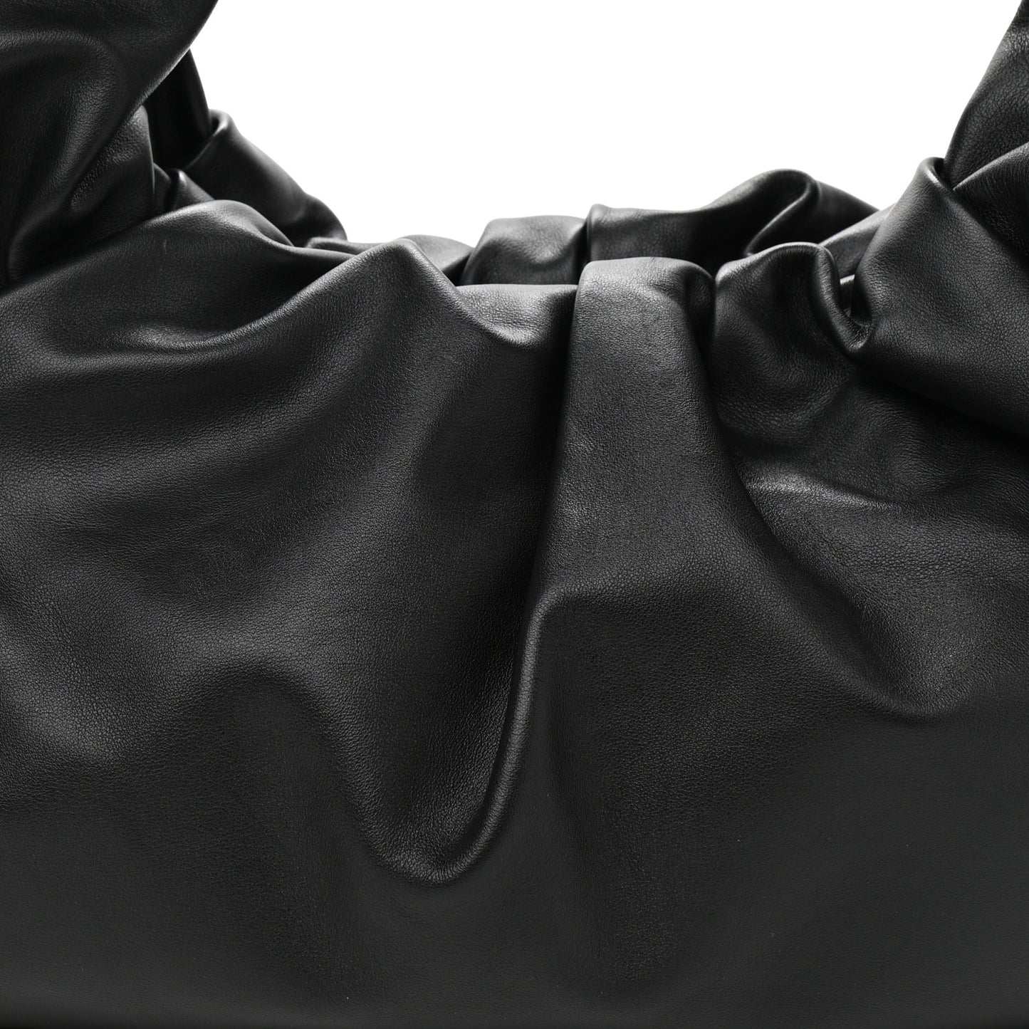 Smooth Butter Calfskin Large The Shoulder Pouch Black