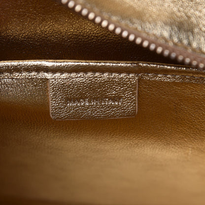 Celine Laminated Lambskin Nano Luggage Gold 7 of 13