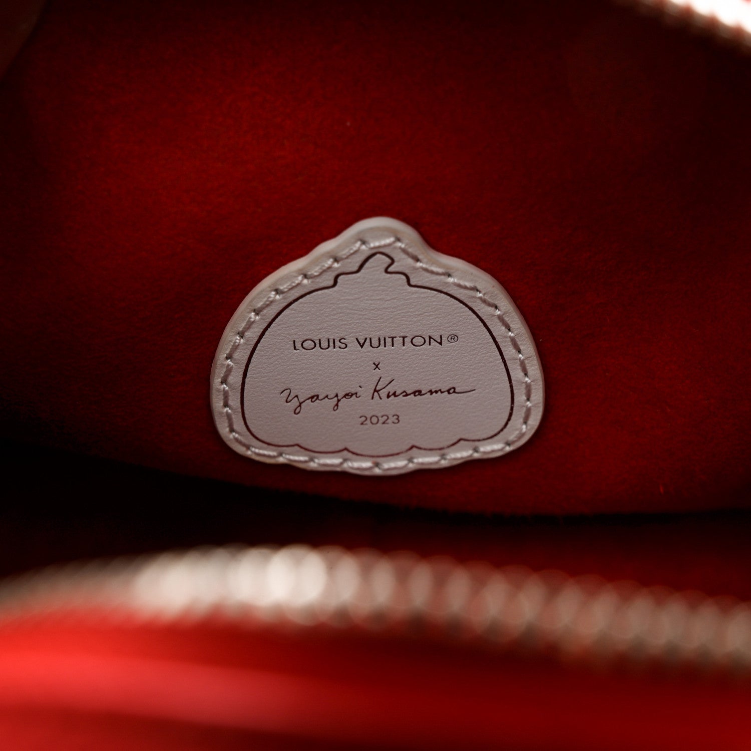 Louis Vuitton LV X YK Empreinte Square Bag Red White 6 of 10