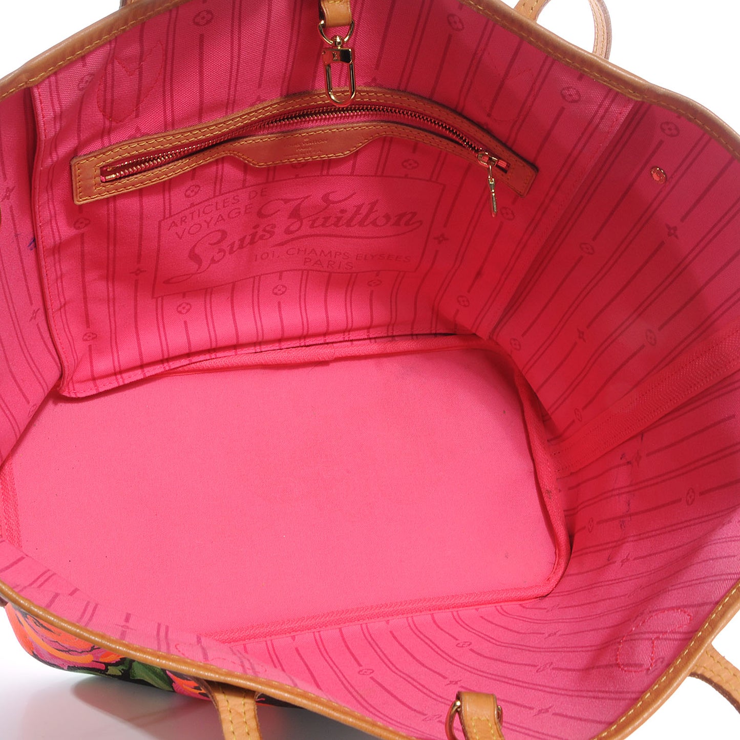 Monogram Roses Neverfull MM