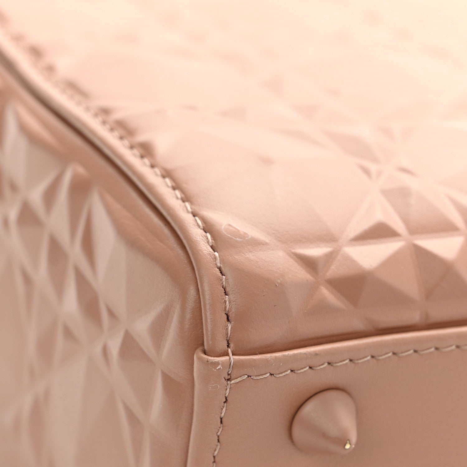 Christian Dior Calfskin Cannage Diamond Small My ABCDior Lady Dior Rose Des Vents 12 of 18