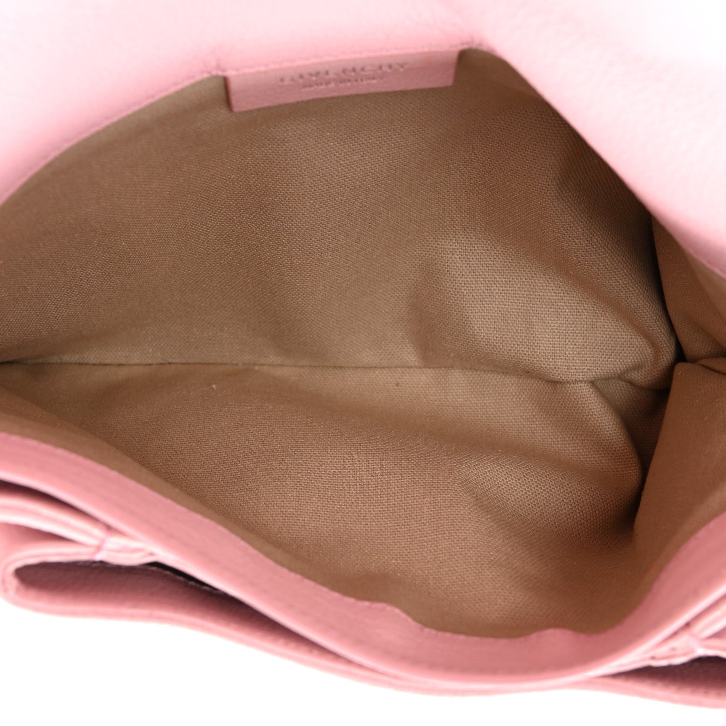 Sugar Goatskin Medium Antigona Envelope Clutch Light Pink