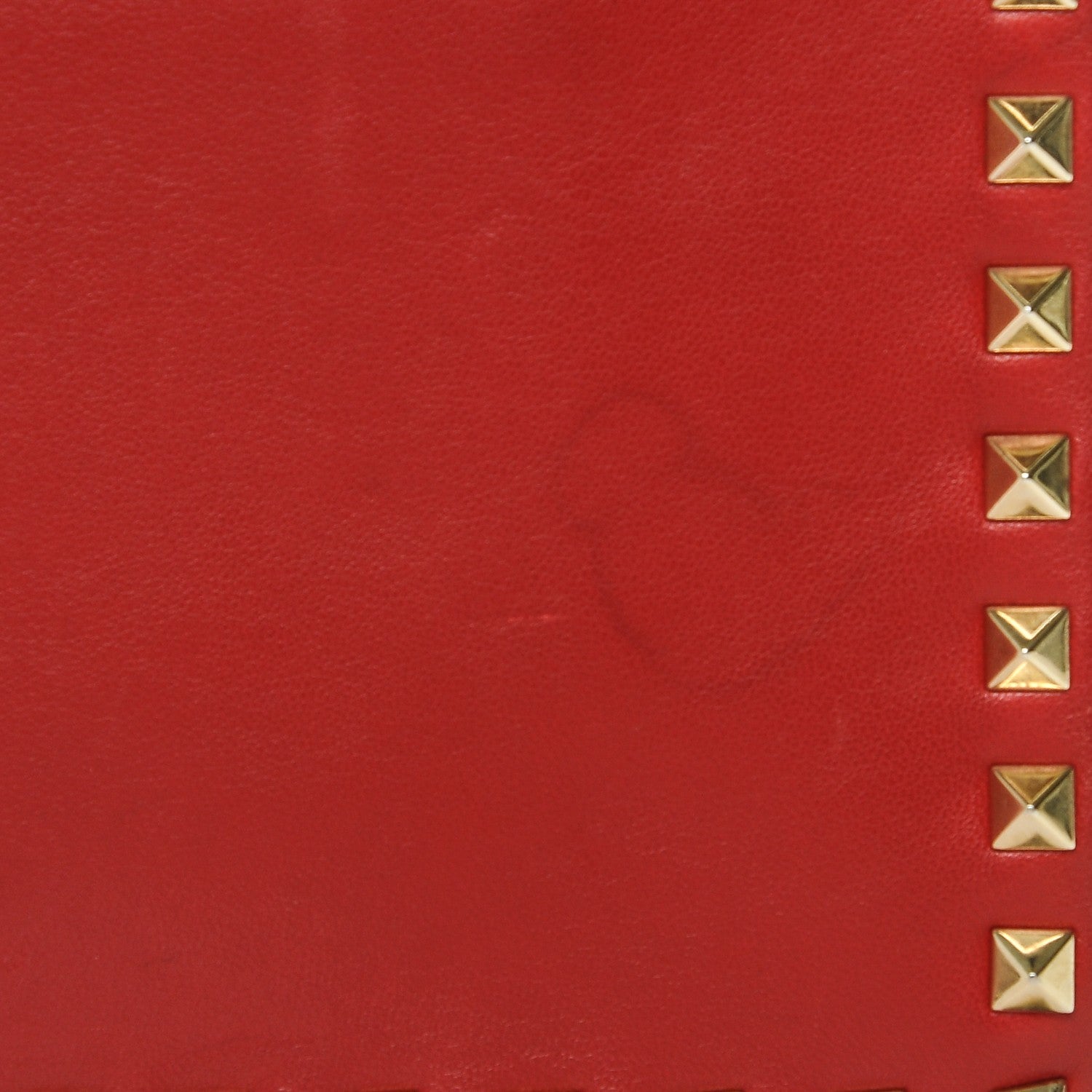 Valentino Garavani Nappa Rockstud Wristlet Clutch Rosso Valentino 9 of 9