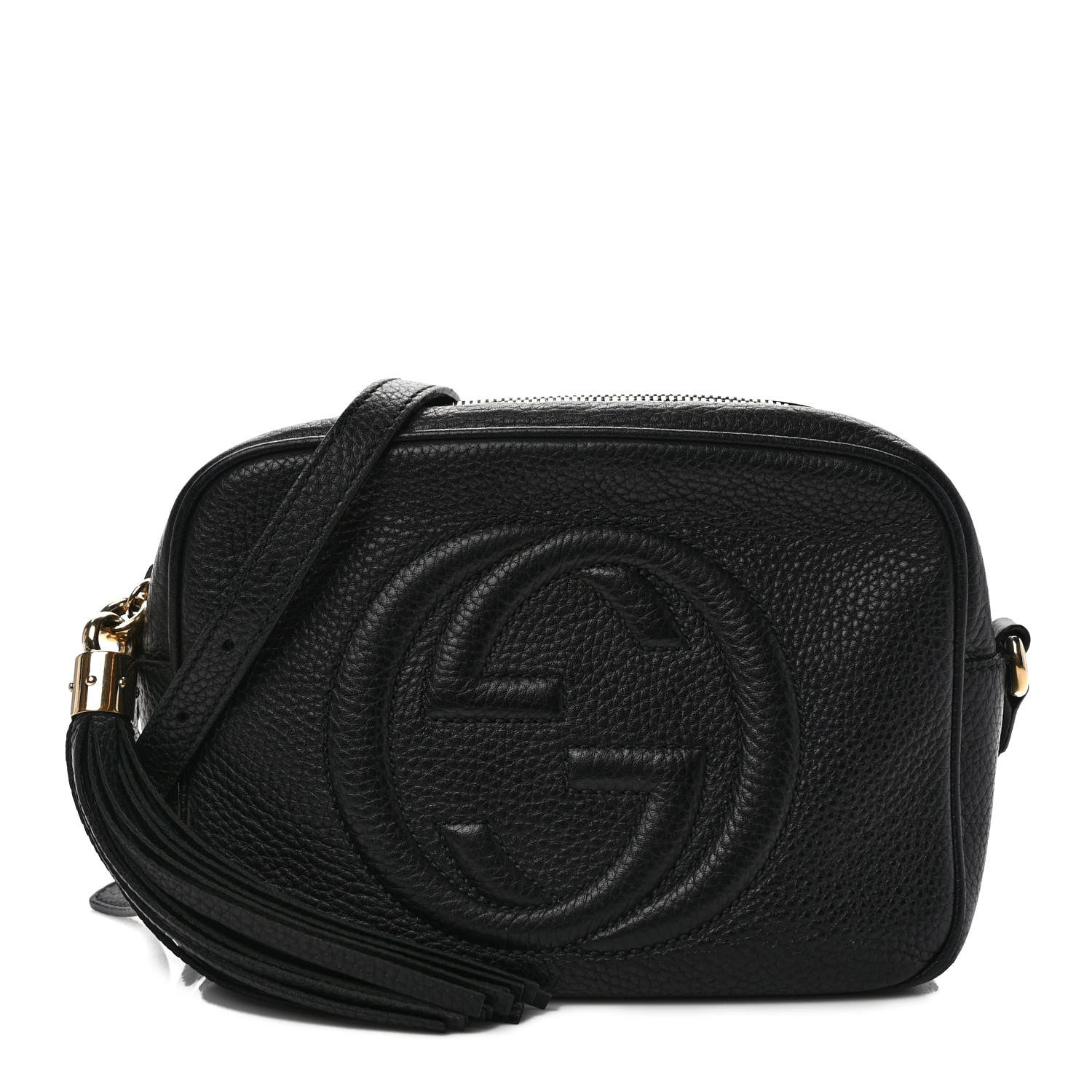 Gucci Pebbled Calfskin Small Soho Disco Bag Black 1 of 11
