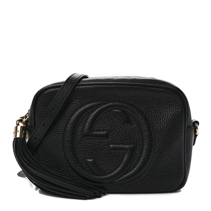 Gucci Pebbled Calfskin Small Soho Disco Bag Black 1 of 11