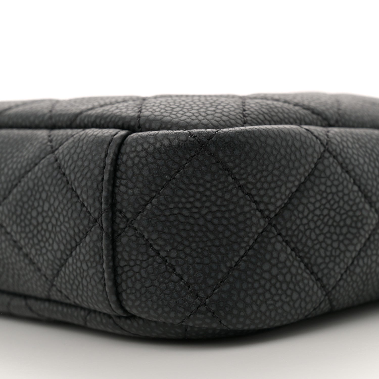 Chanel Iridescent Caviar Quilted Small Coco Tassel Camera Case Black 10 of 11