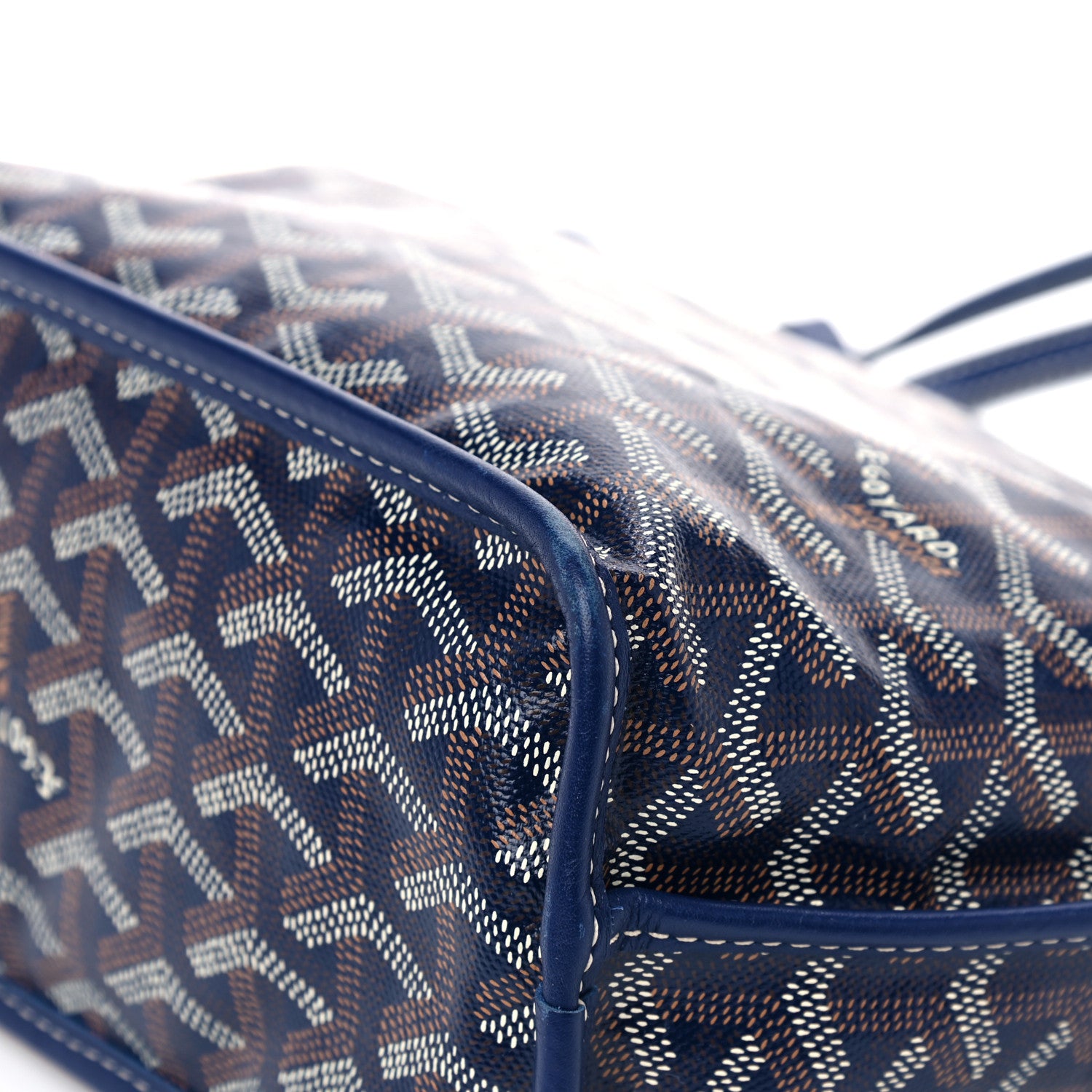 Goyard Goyardine Reversible Mini Anjou Navy 18 of 18